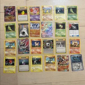 Assorted Pokémon Trading Cards